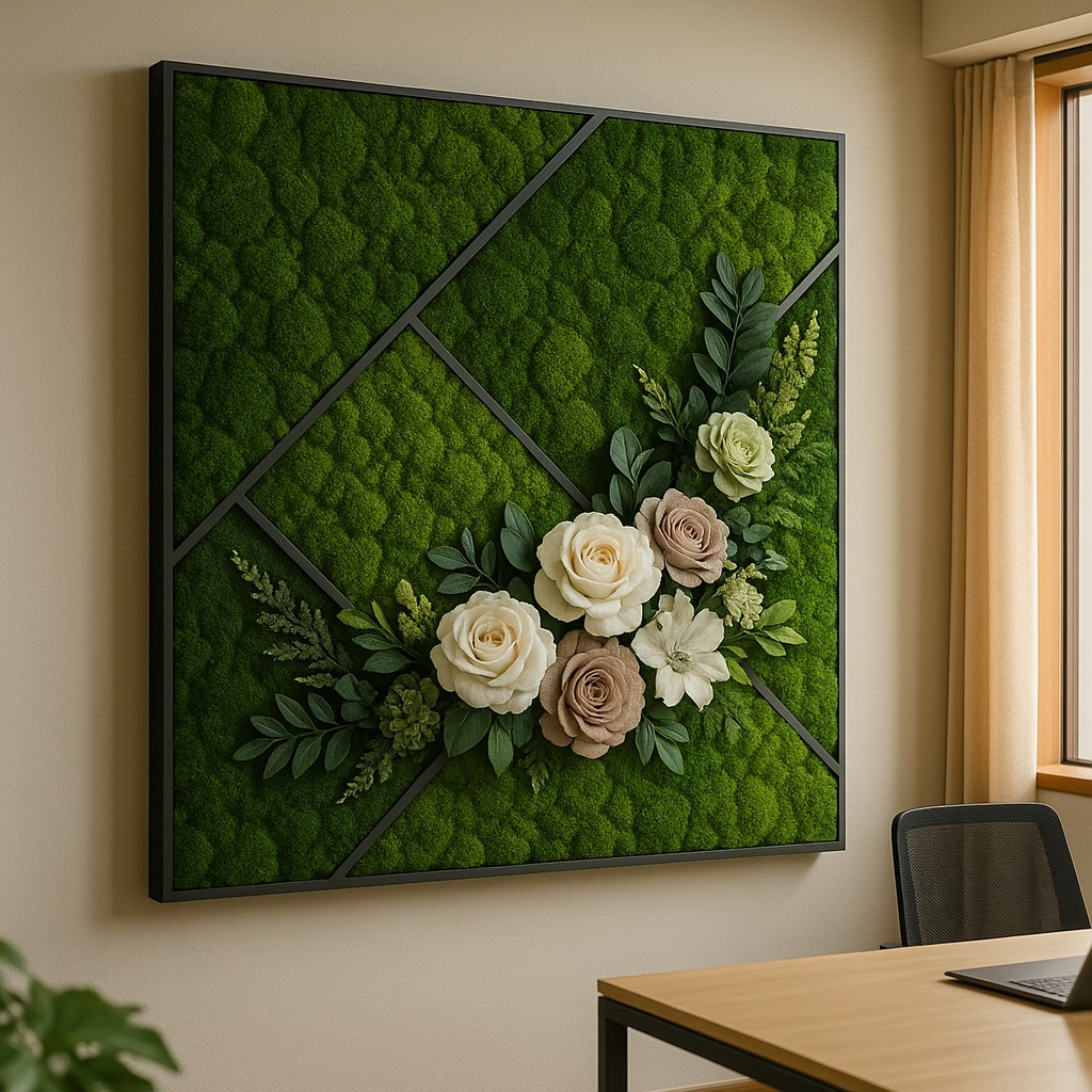 Preserved Moss Wall Panels