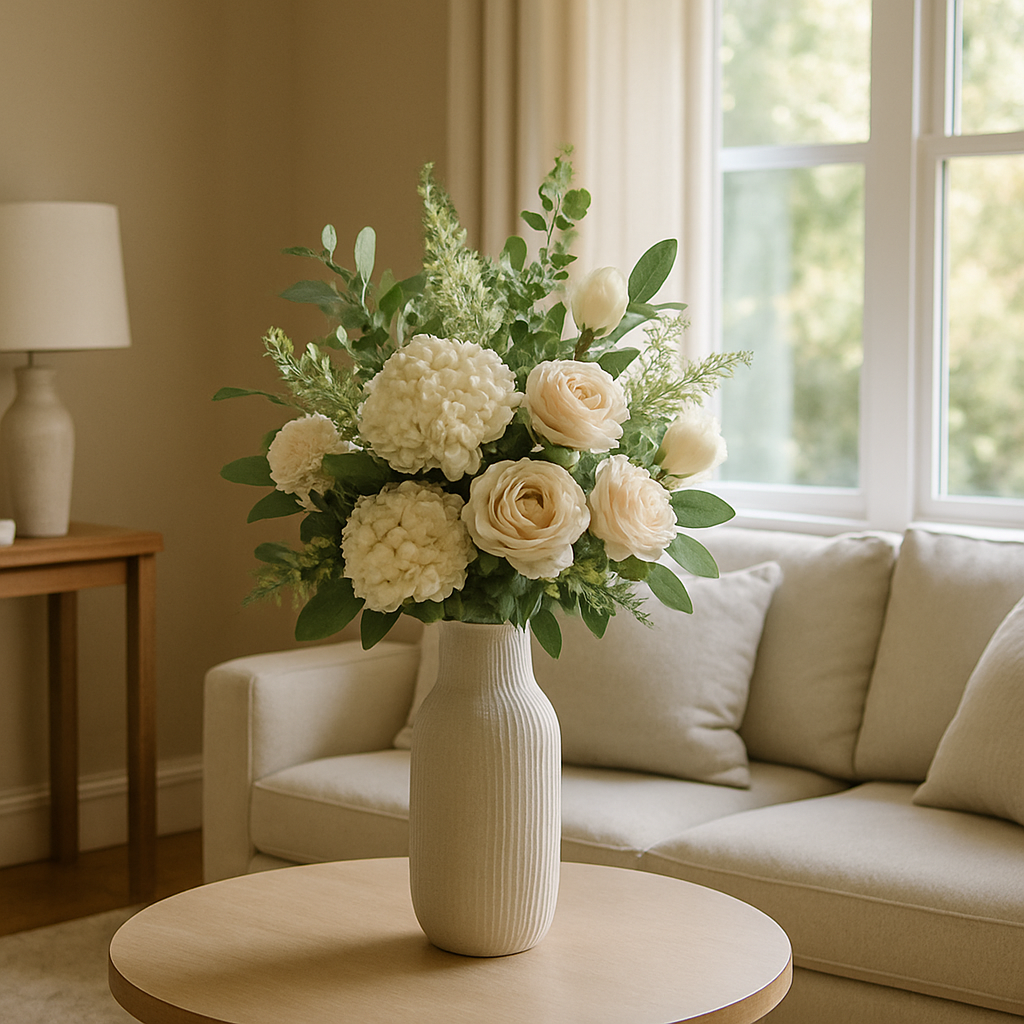 Floral-Themed Home Staging